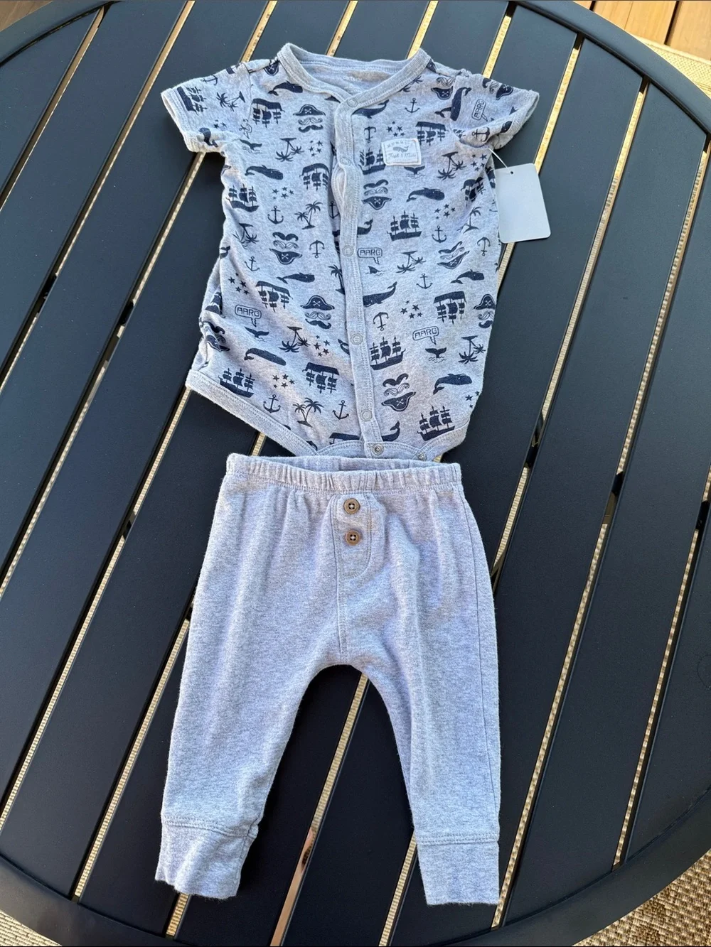 Carters mommy’s first mate 2pc set 6m